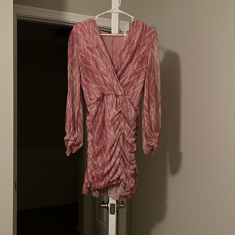 Pink cocktail dress